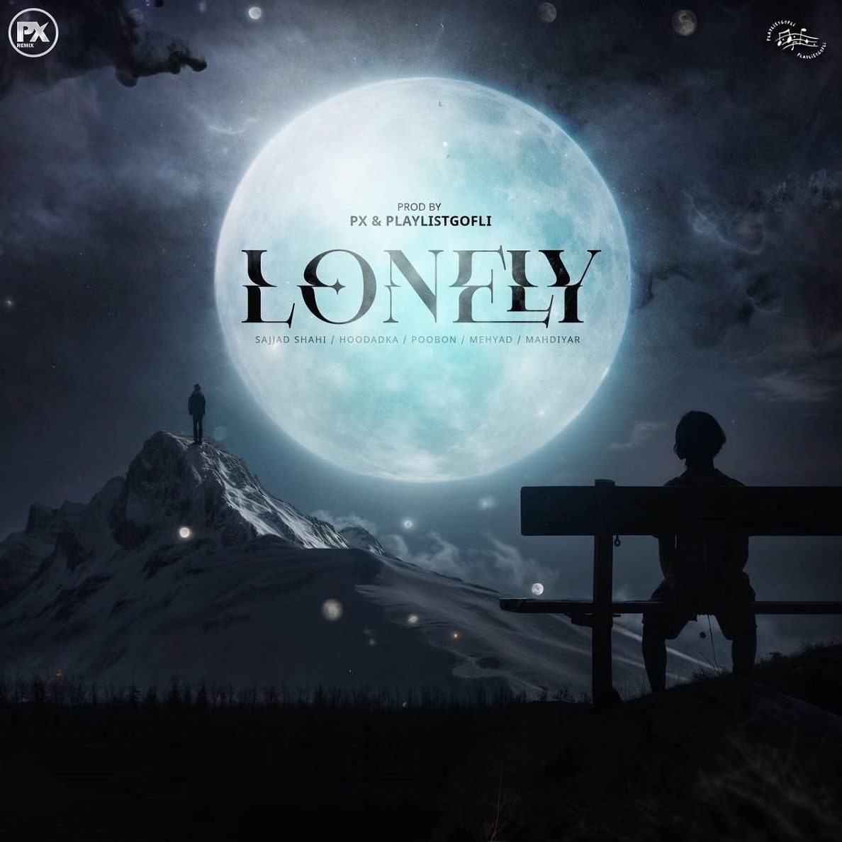 ریمیکس آهنگ Lonely از مهیاد و پوبون و هودادکا و مهدیار و حصین